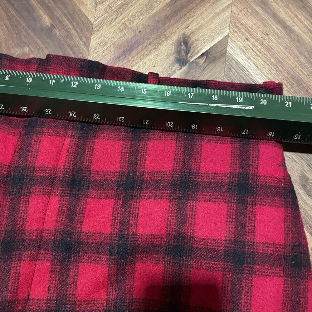 Woolrich Pants Vintage Mackinaw Plaid Wool Hunting Trousers Mens 40x31 - Picture 4 of 7